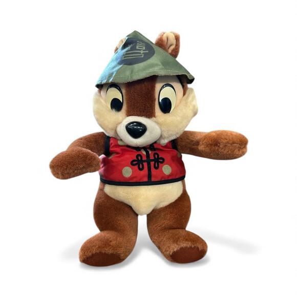 Disneyland Walt Disney World Exclusive China Chip & Dale Bean Plush 11.5” w Tag - Picture 4 of 6